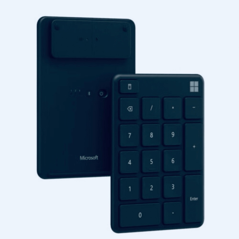 Microsoft Bluetooth Wireless Numeric Keypad in Black